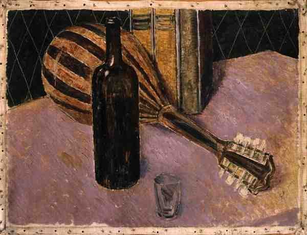 Stillleben mit Mandoline von Glyn Warren Philpot