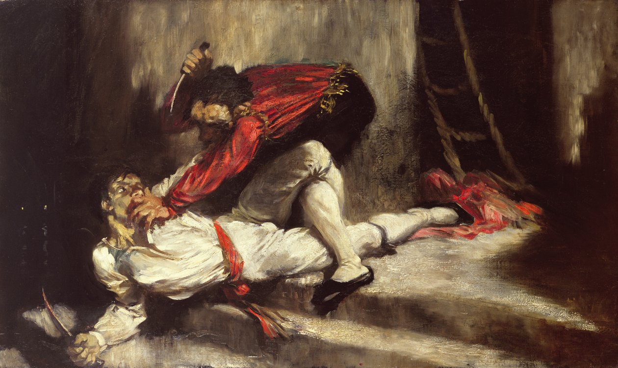 Der Todesstoß von Glyn Warren Philpot