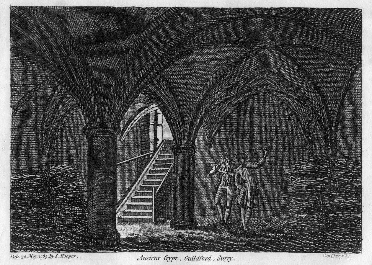 Alte Krypta, Guildford, Surrey von Godfrey