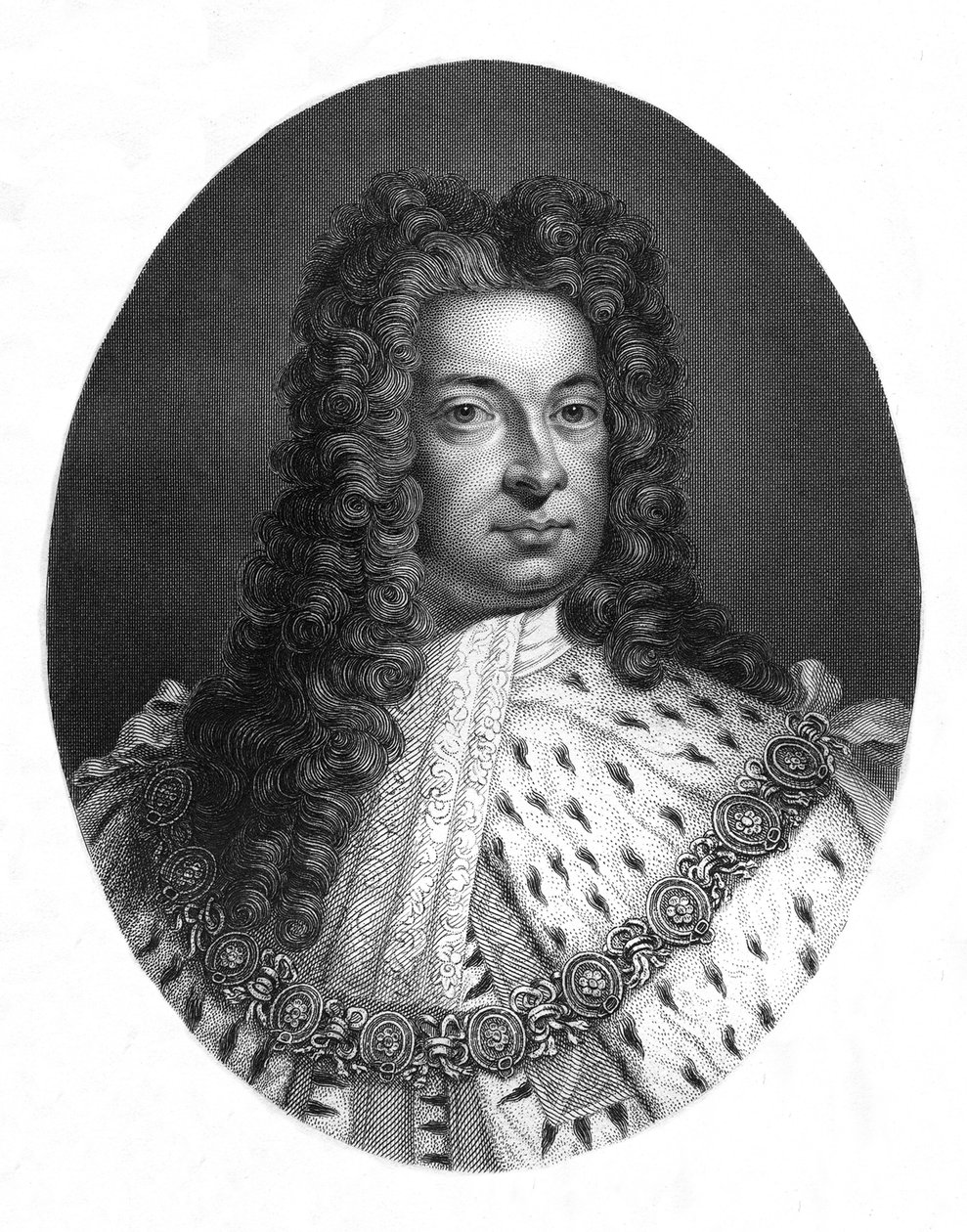George I von Godfrey Kneller