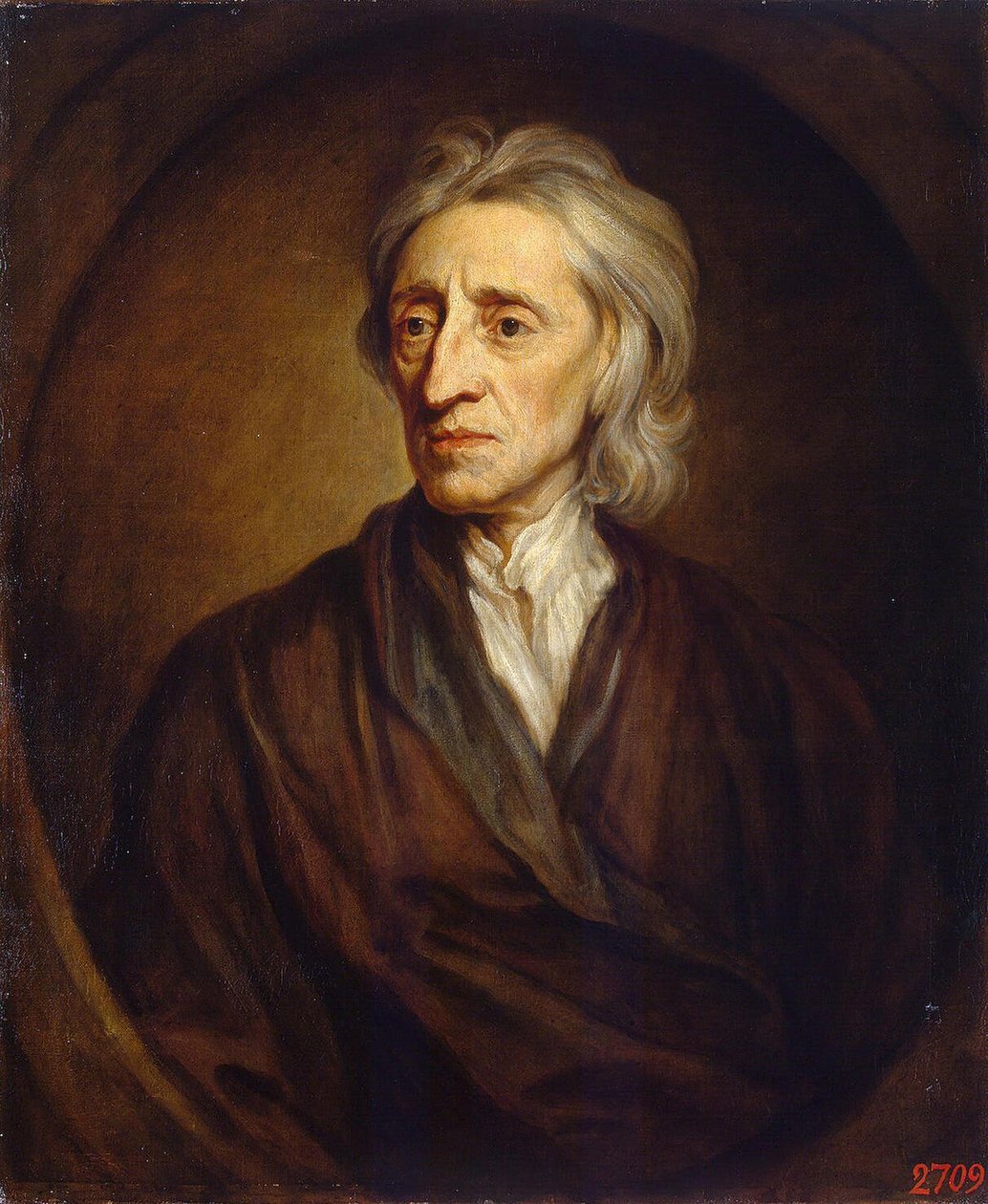 Porträt von John Locke von Godfrey Kneller