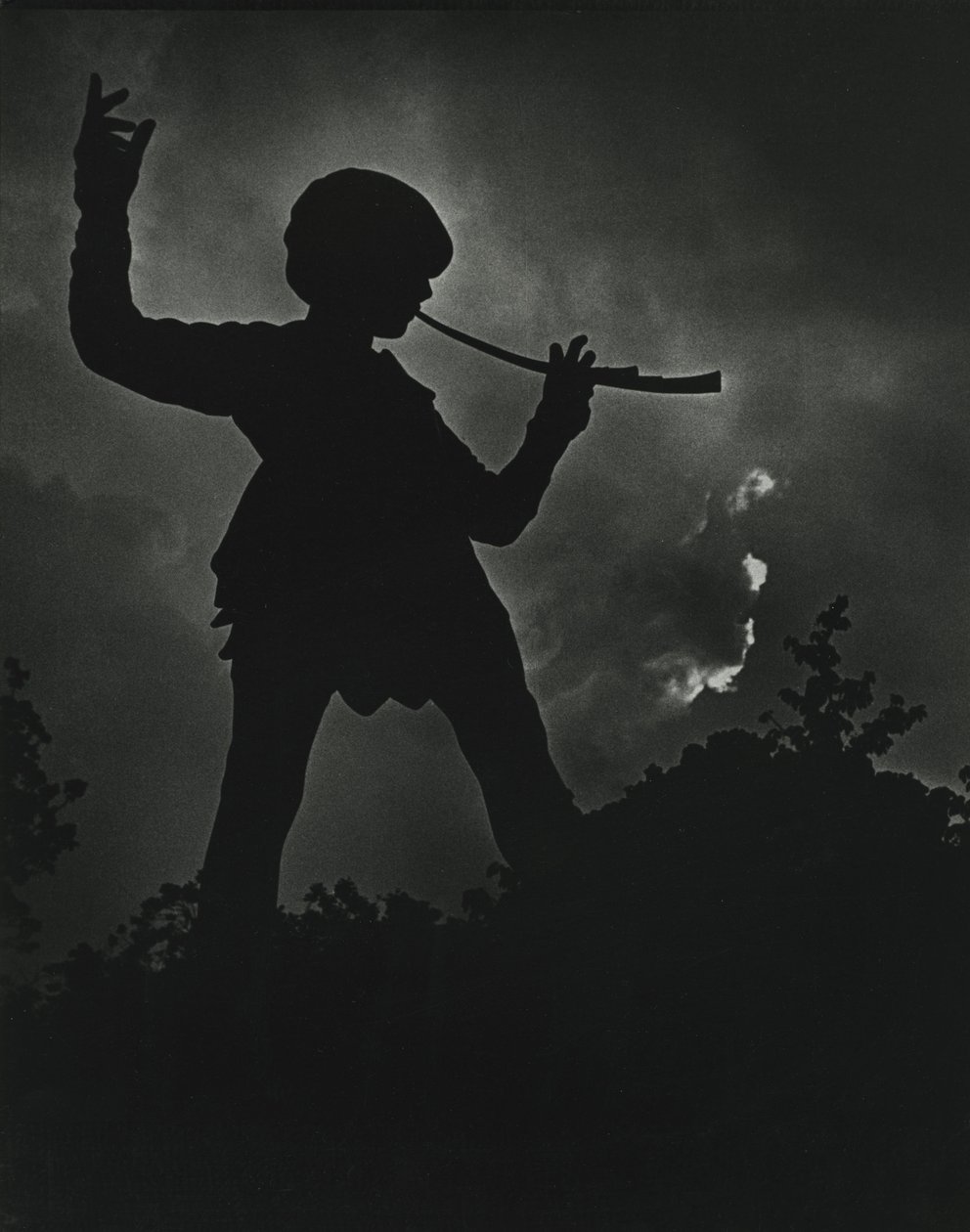 Die Peter-Pan-Statue in den Kensington Gardens von Godfrey Macdominic