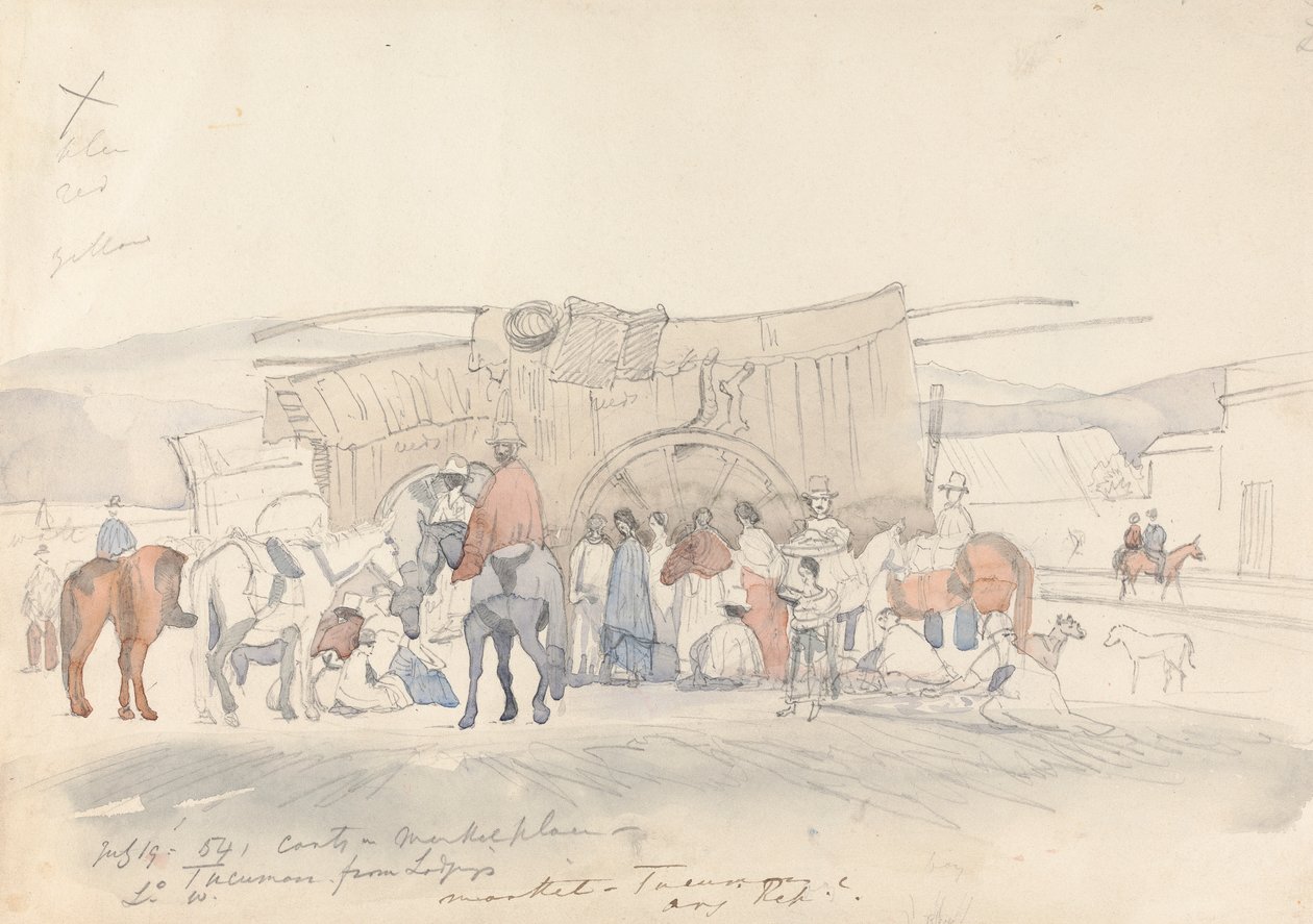 Tucumán, Argentinien von Godfrey Thomas Vigne