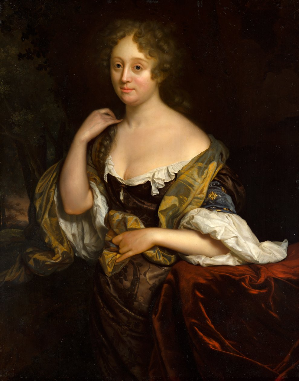 Porträt von Isabella Agneta Deutz von Godfried Schalcken