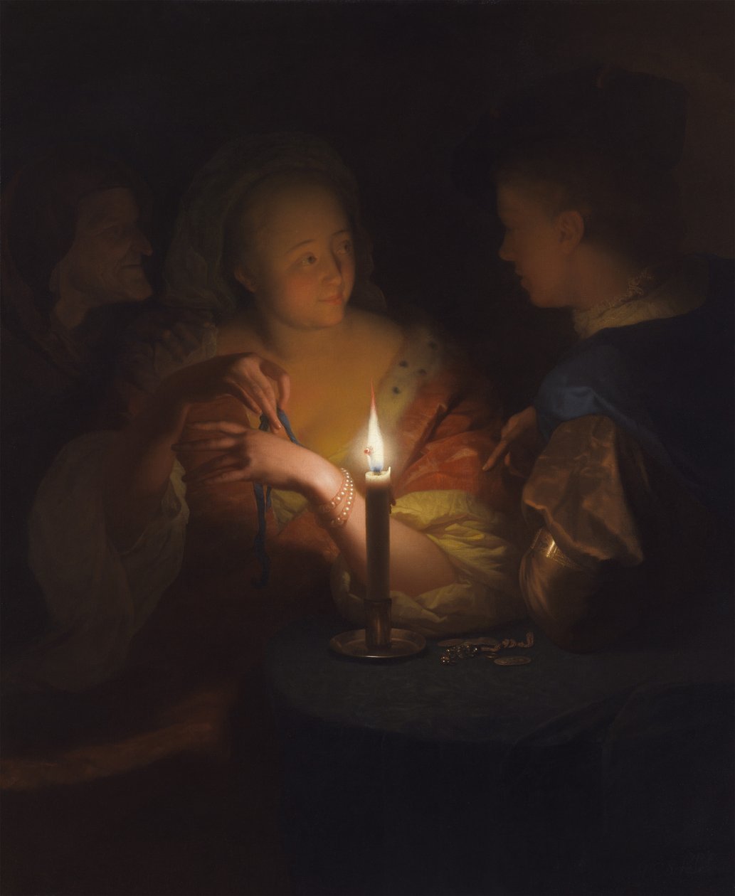 Liebende (Verlorener Sohn) von Godfried Schalcken