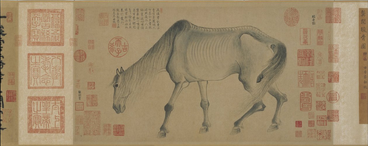 Jun Gu ein edles Pferd von Gong Kai