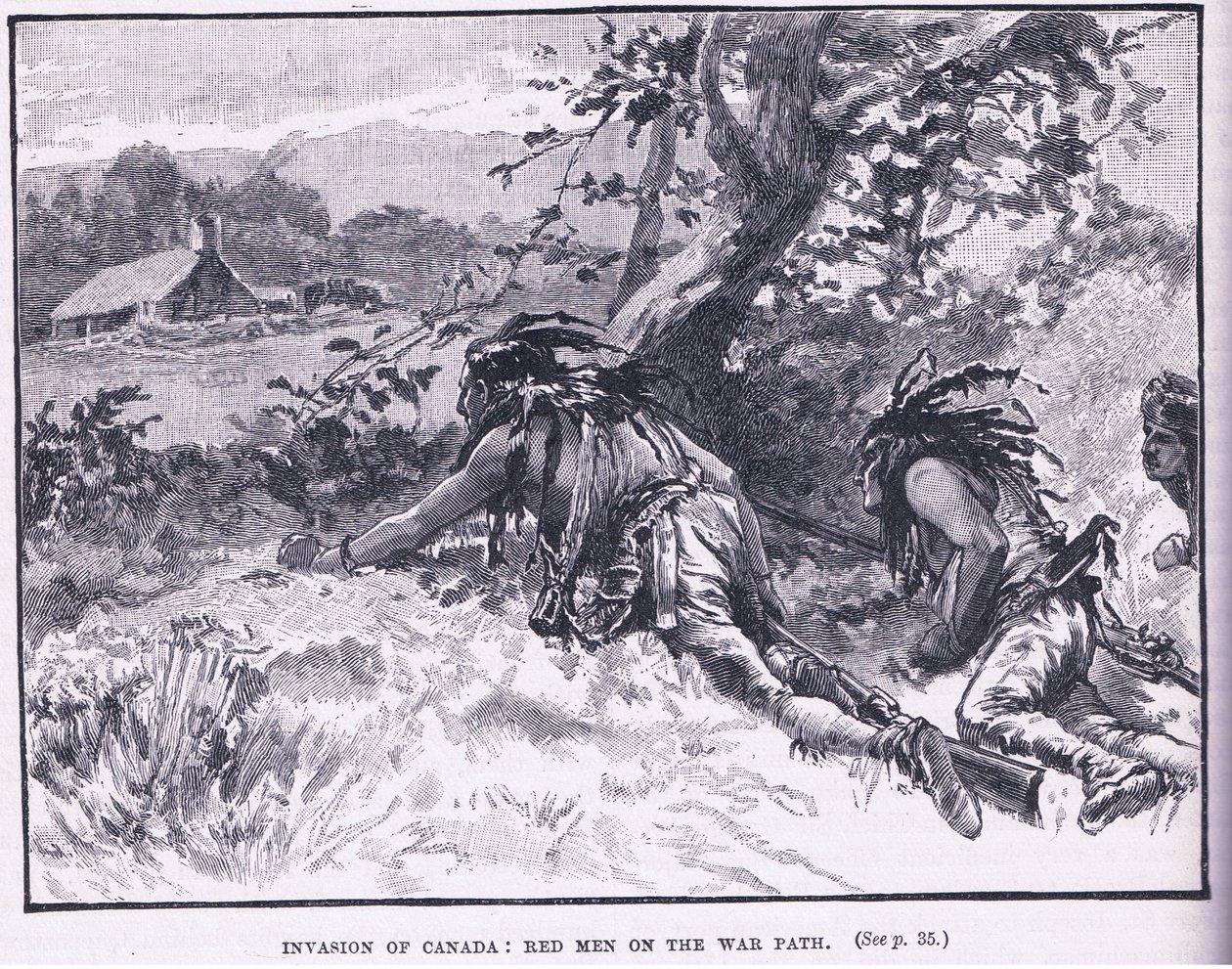 Invasion von Kanada: Rote Männer auf dem Kriegspfad von Gordon Frederick Browne