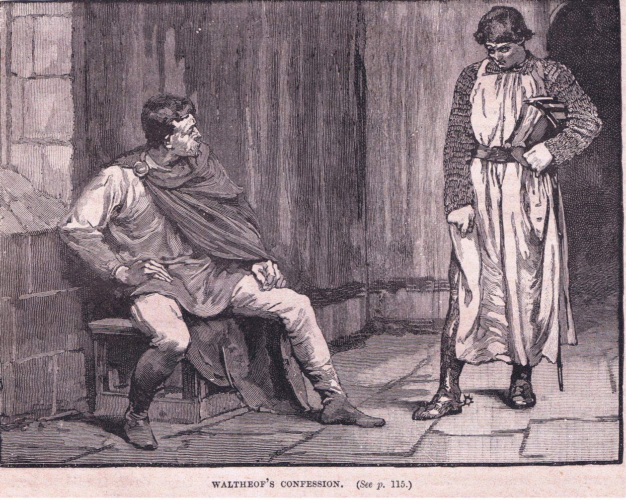 Waltheofs Geständnis von Gordon Frederick Browne