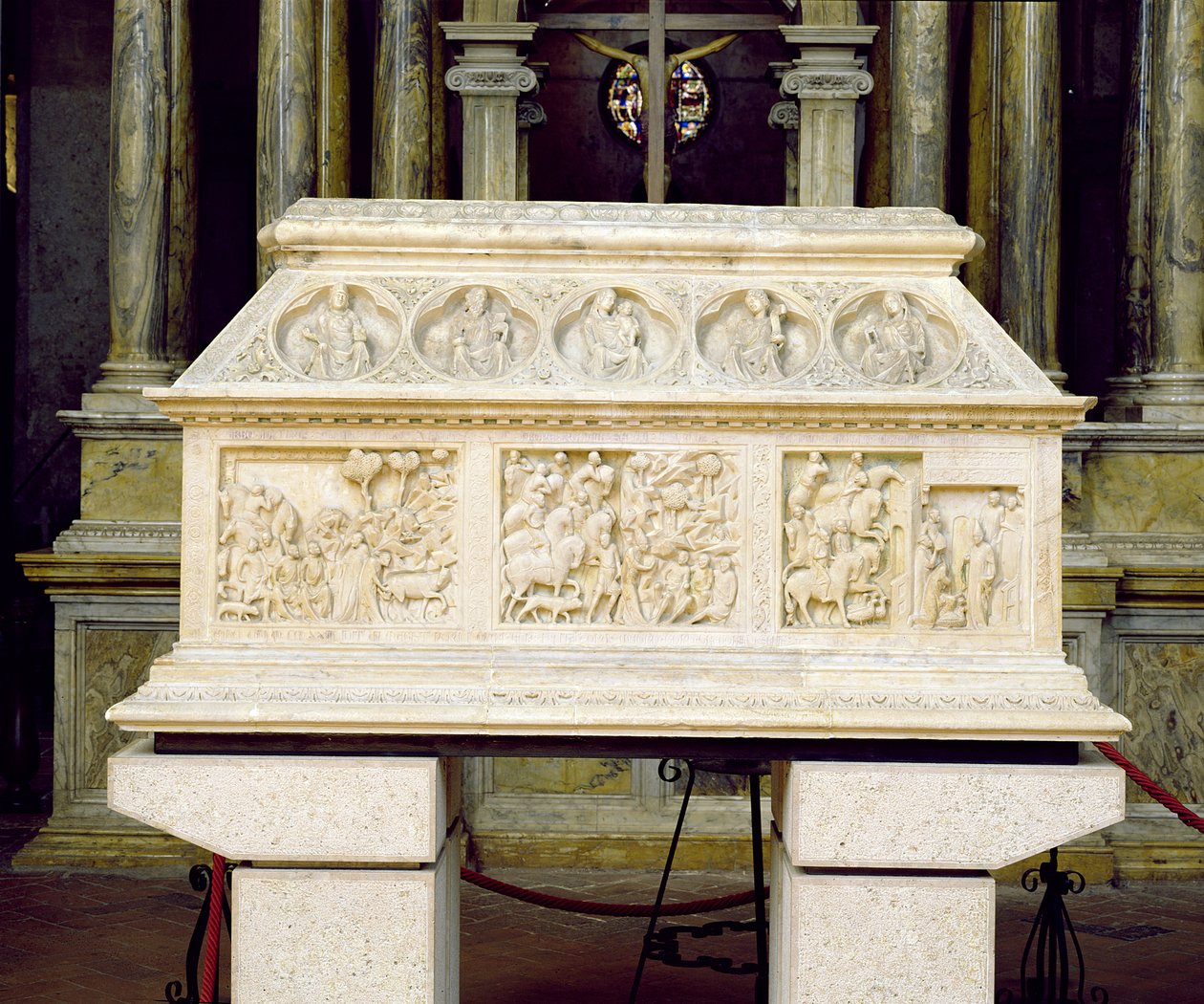 Arca di San Cerbone (Marmor) von Goro di Gregorio