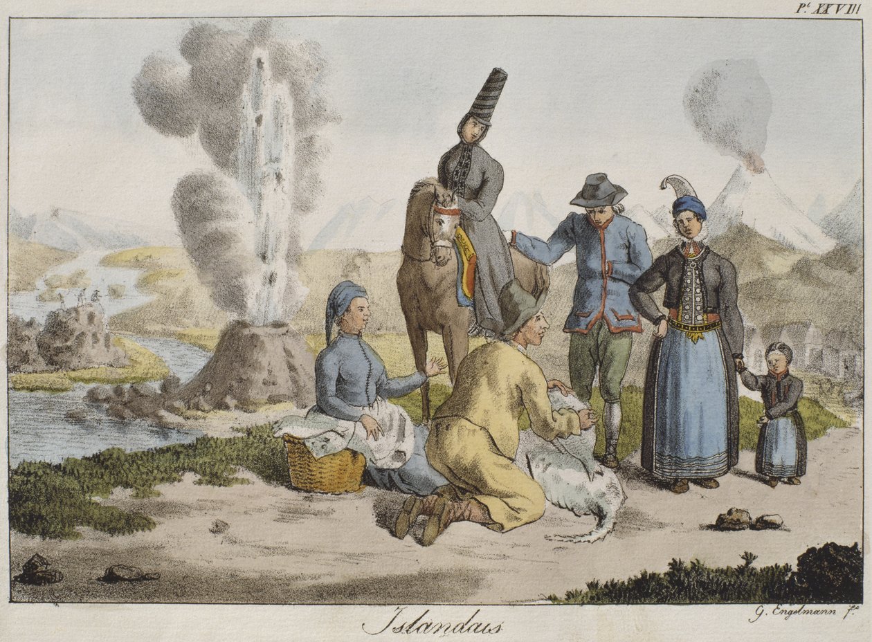 Isländer von Gottfried or Godefroy Engelmann