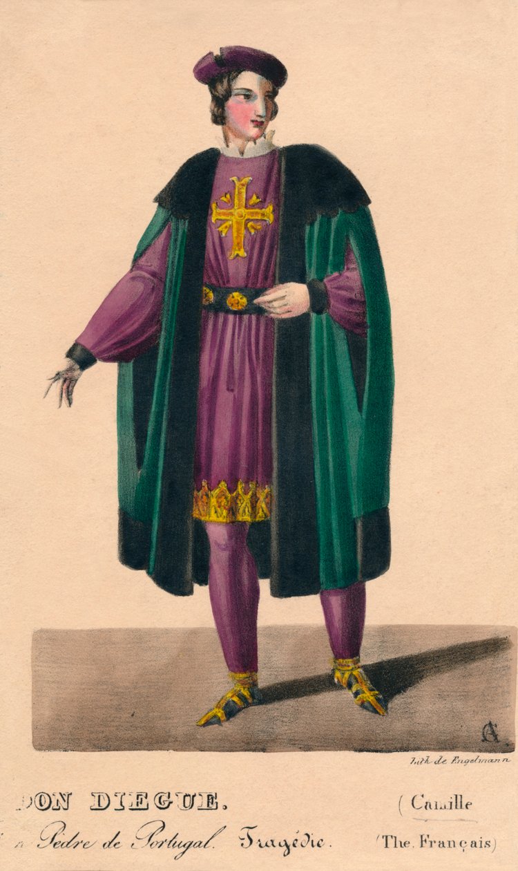 Don Diegue, um 1820er Jahre von Gottfried or Godefroy Engelmann
