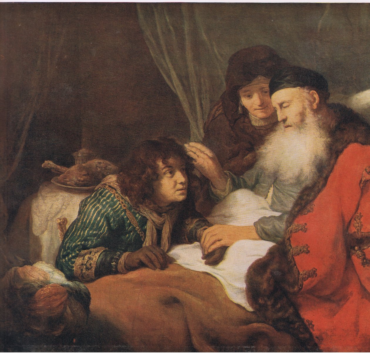 Isaak segnet Jakob, Bibbys Annual, 1916-17 von Govaert Flinck