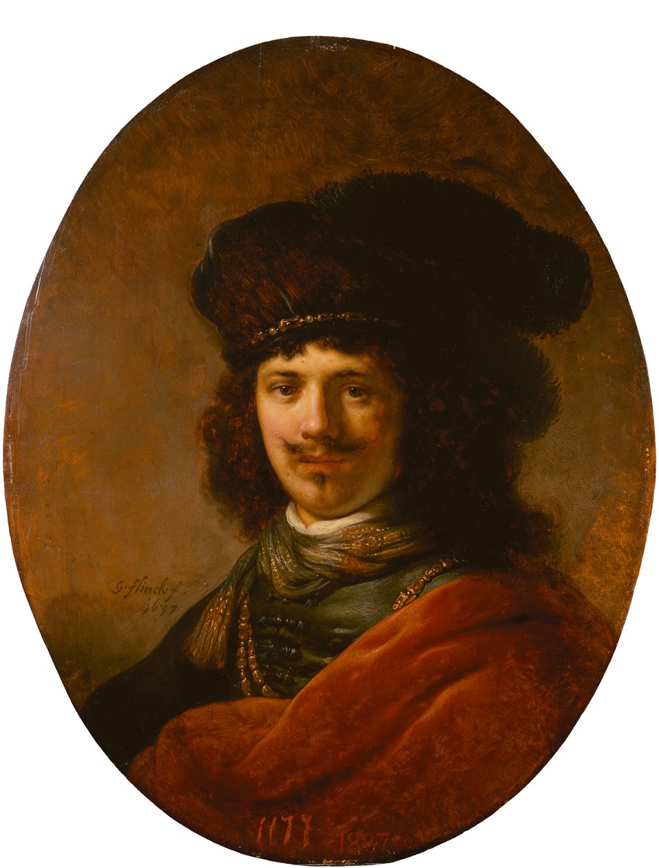 Porträt eines jungen Mannes, 1637 von Govaert Flinck