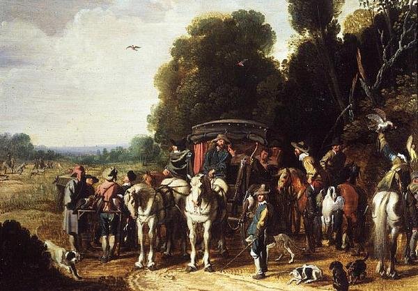 Eine Jagdgesellschaft von Govaert Jansz