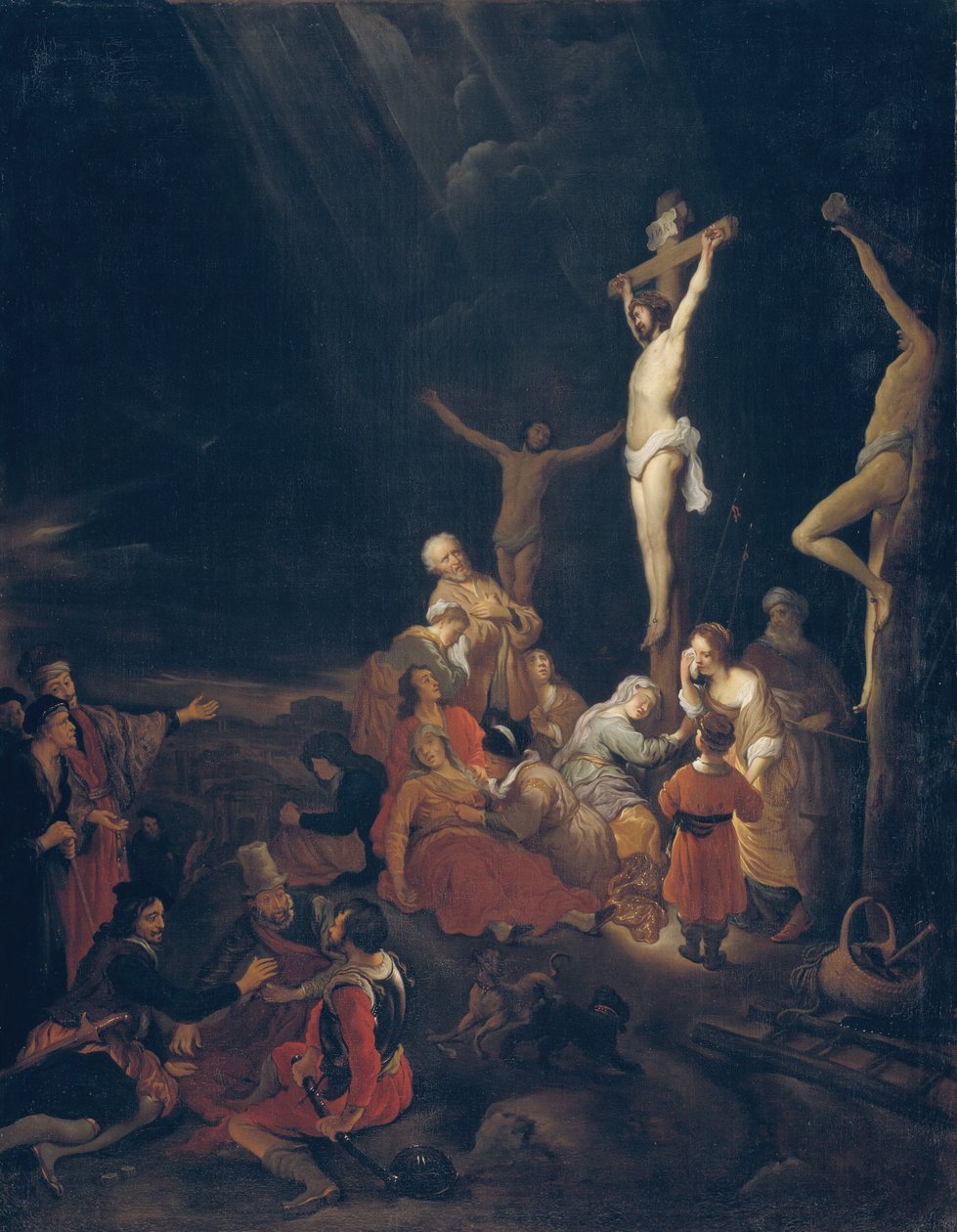 Die Kreuzigung von Govert Flinck
