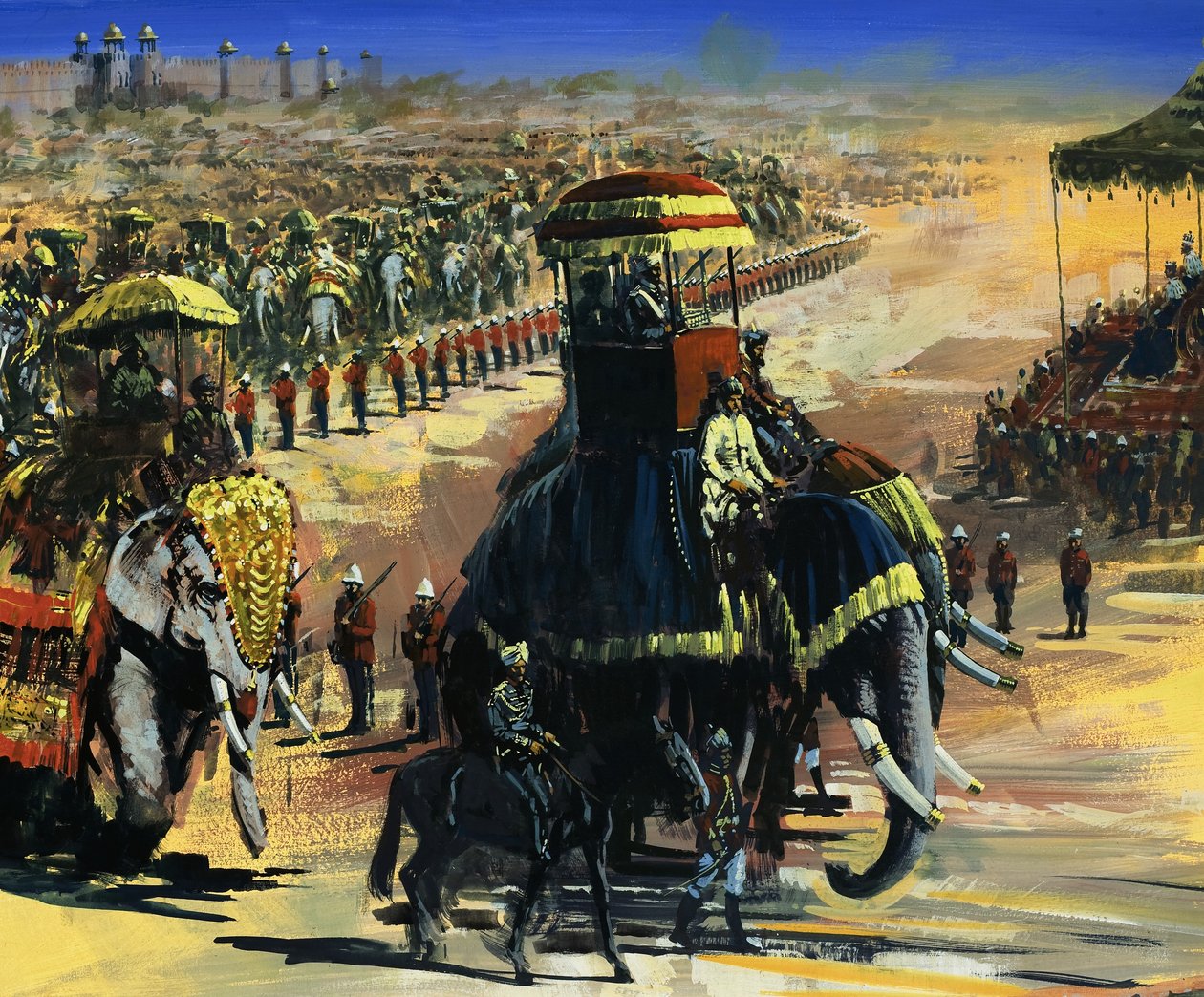 Das letzte große Durbar im Juni 1911 von Graham Coton