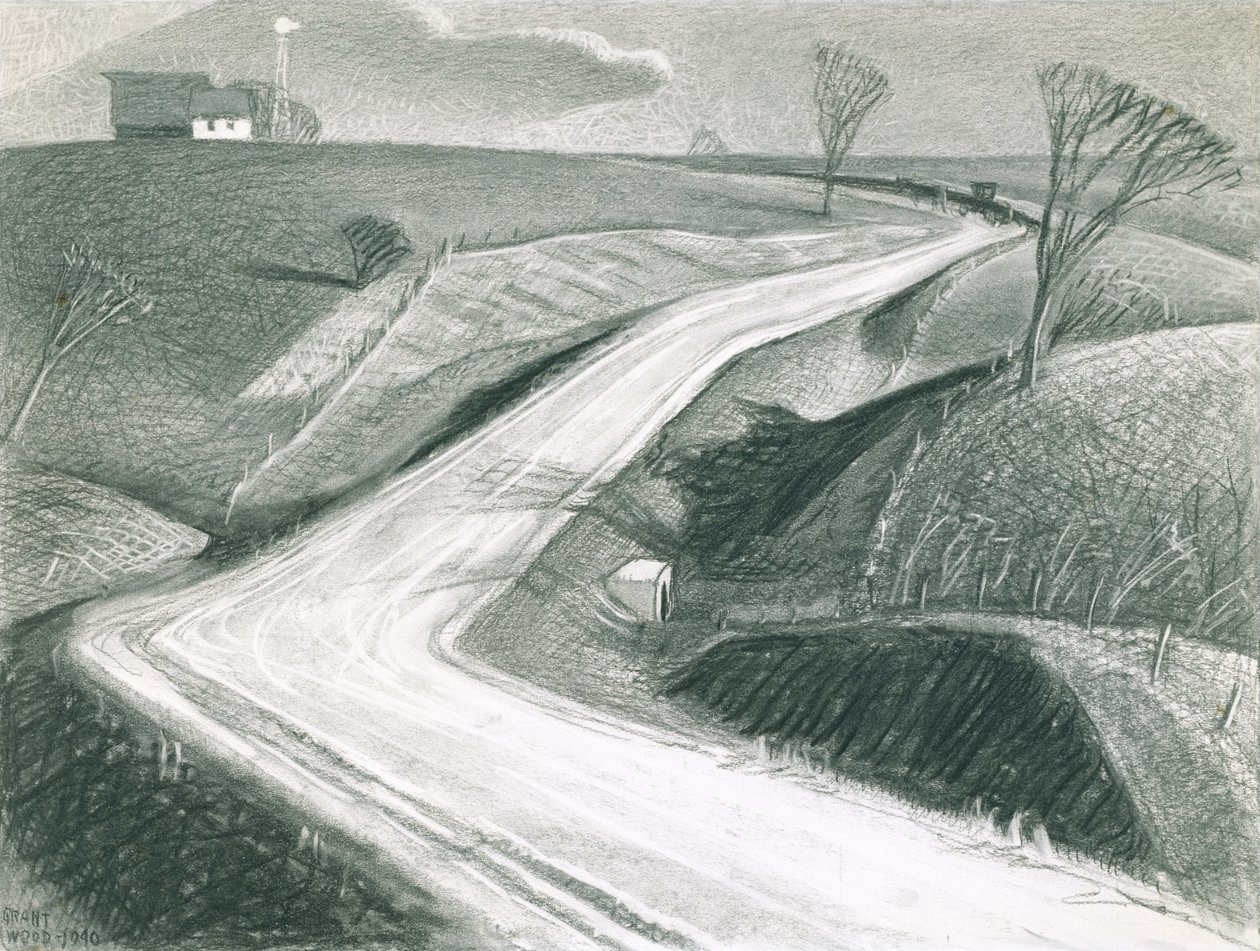 März, 1940 von Grant Wood