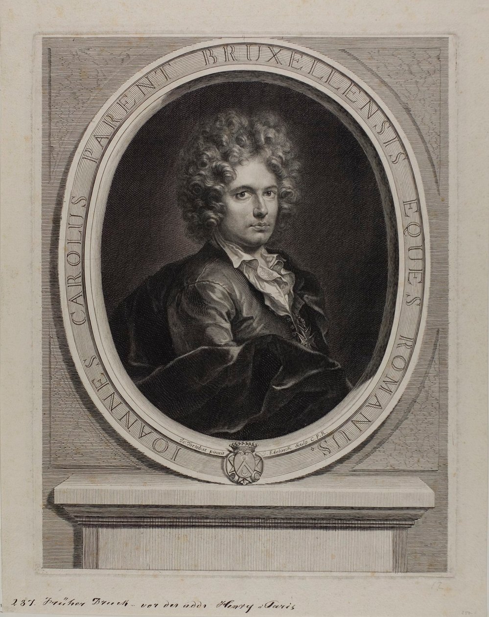 Jean-Charles Parent von Gérard Edelinck
