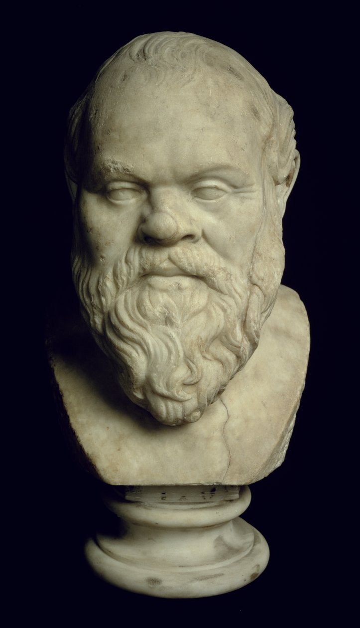 Büste von Sokrates (469-399 v. Chr.) von Greek