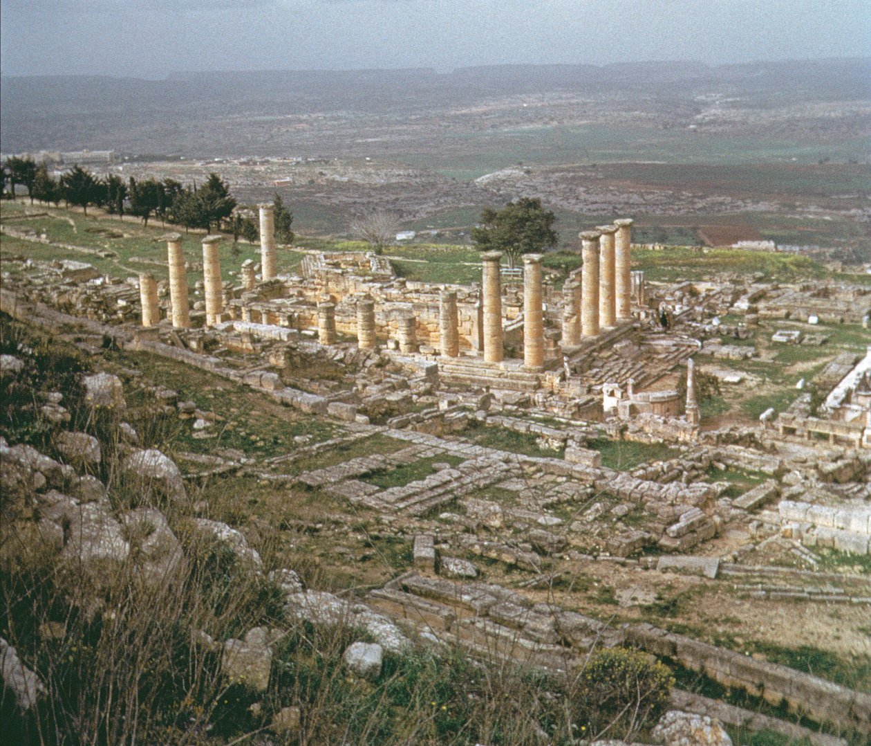 Gesamtansicht von Unter-Cyrene von Greek