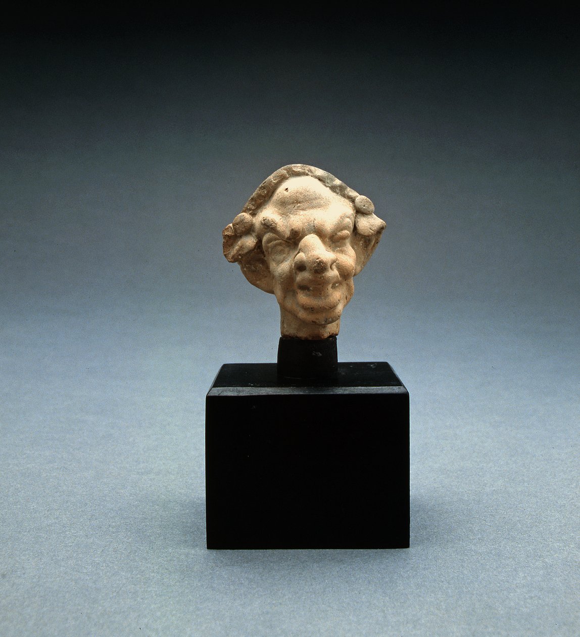 Grotesker Kopf einer Frau, 100 v. Chr.-100 n. Chr. (Terrakotta) von Greek