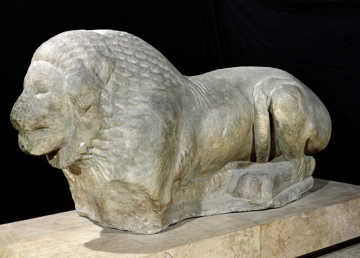 Löwe aus Milet (Marmor) von Greek