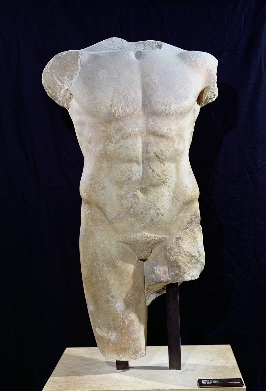Männlicher Torso aus Milet, ca. 480 v. Chr. von Greek