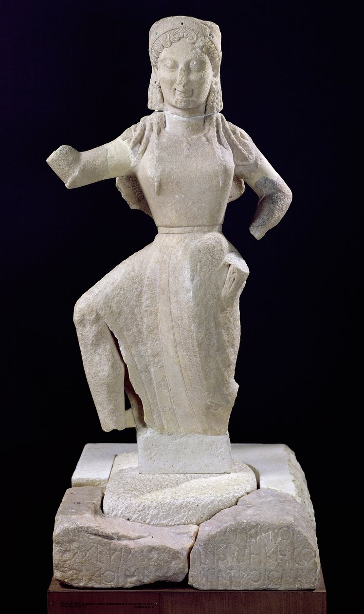 Nike, von Delos, ca. 550 v. Chr. von Greek