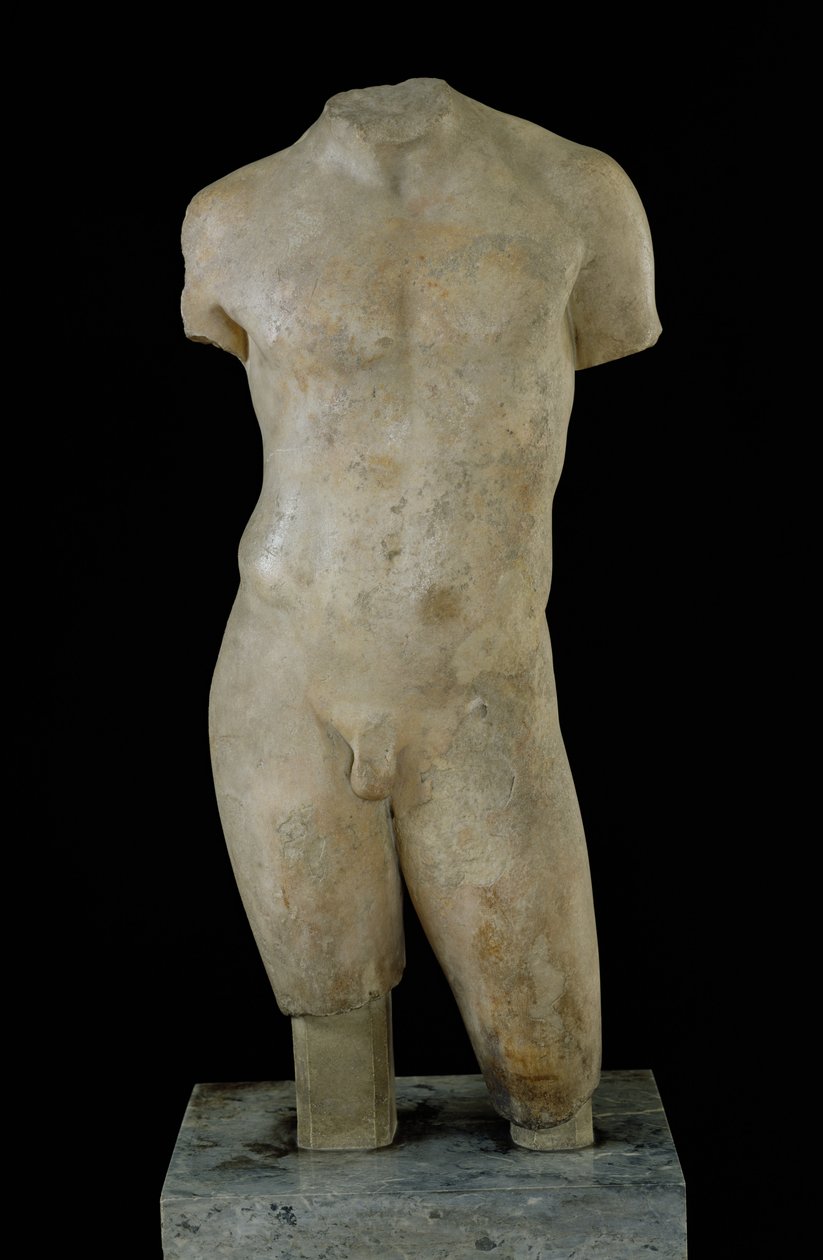 Nackter männlicher Torso von Greek