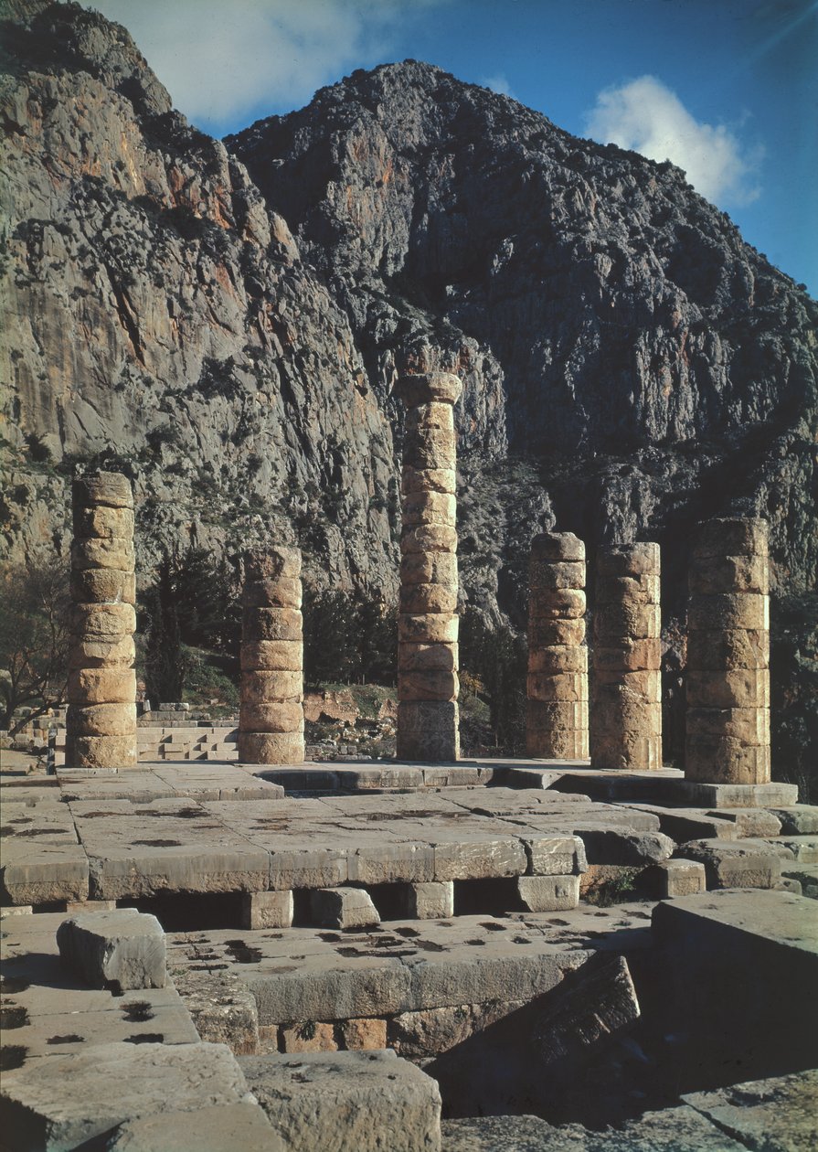 Ruinen des Tempels von Apollo von Greek