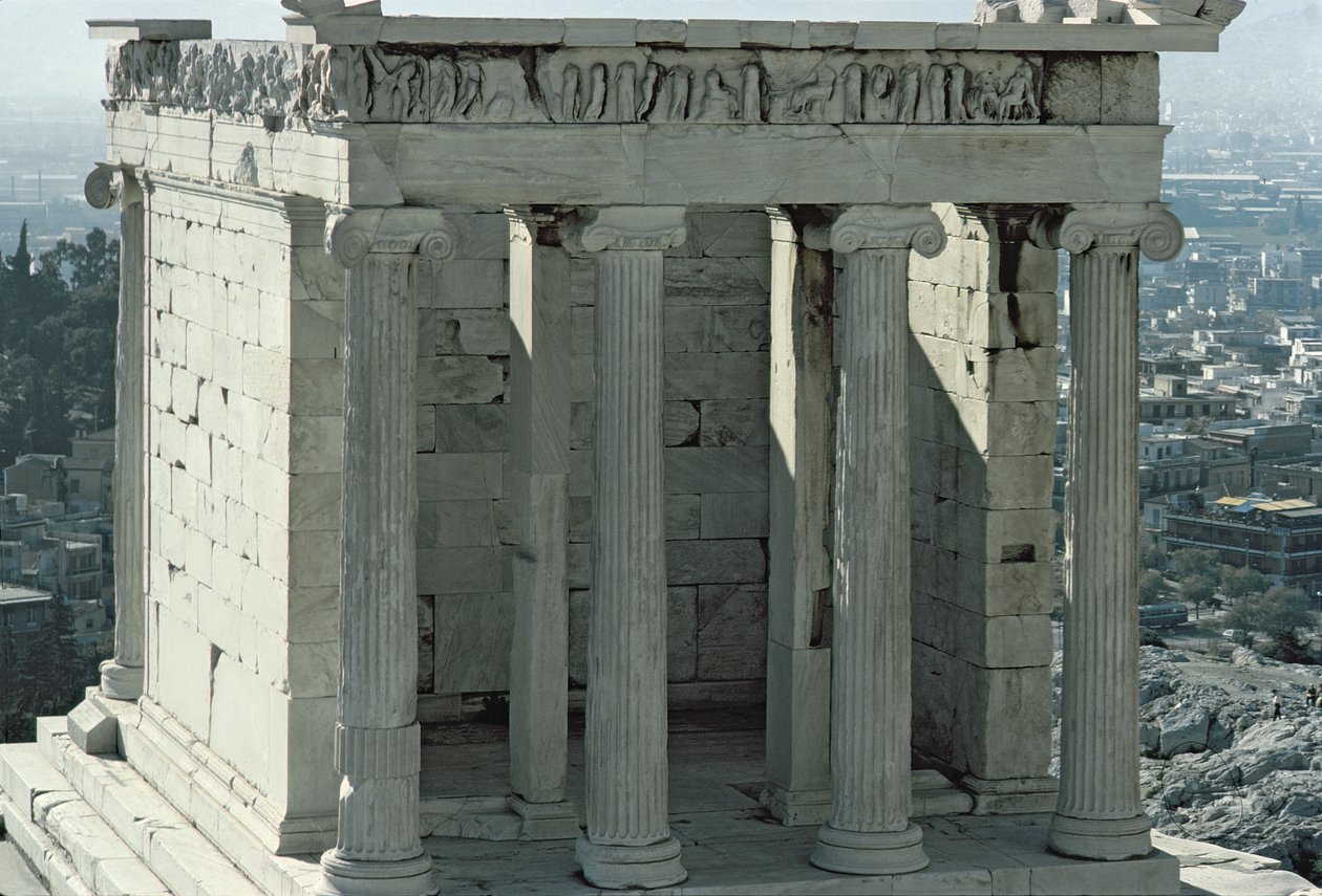 Tempel der Athena Nike, gebaut ca. 435 v. Chr.-425 v. Chr. von Greek