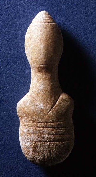 Kykladische Figur, Naxos, ca. 3000-2000 v. Chr. von Greek