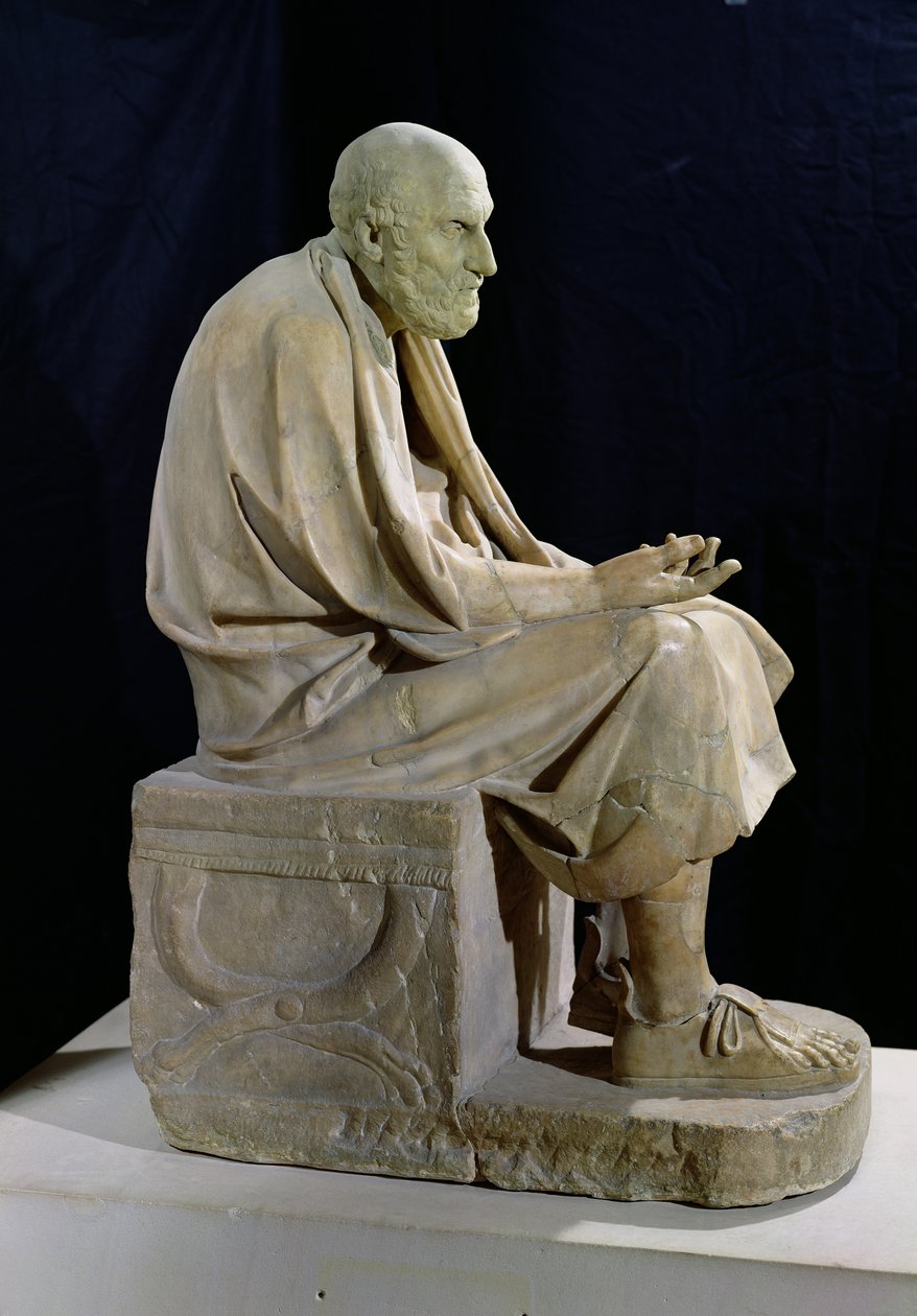 Statue von Chrysippos von Greek School