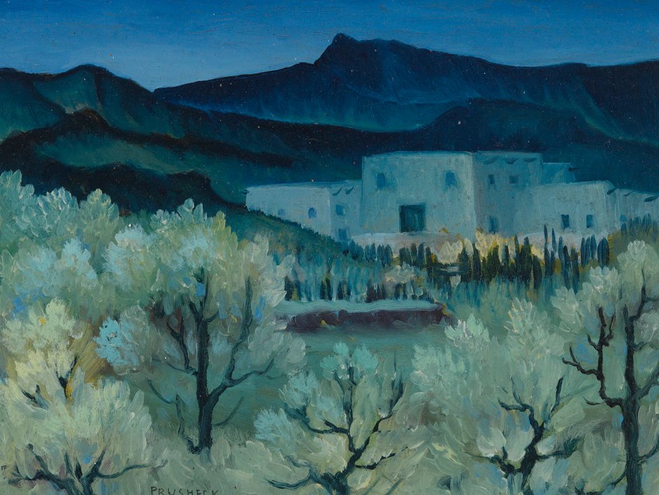 Unbetitelte südwestliche Landschaft von Gregor Perusek