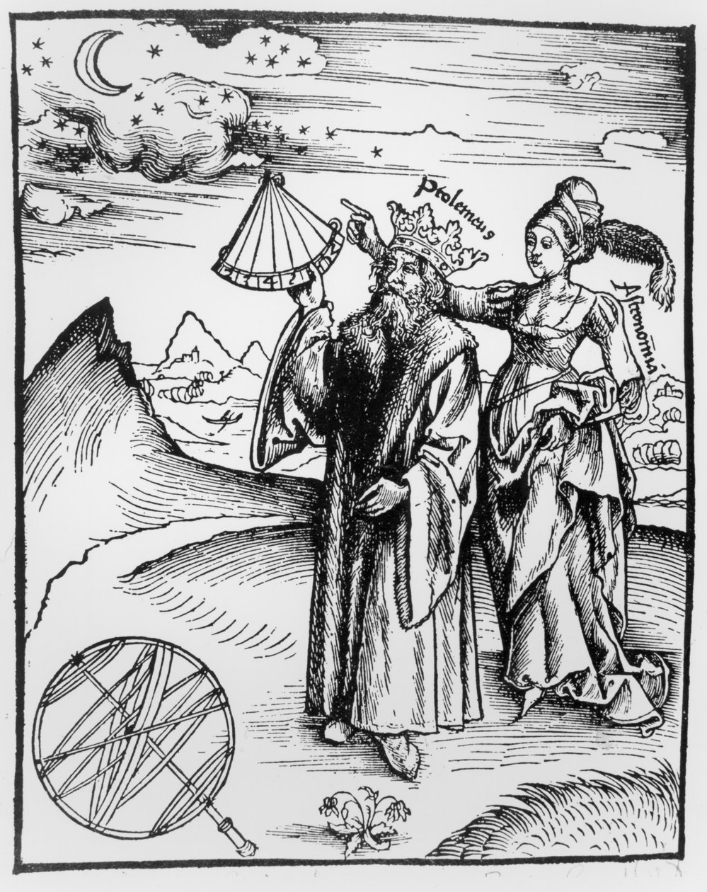 Allegorie der Astronomie, aus einer Ausgabe von 