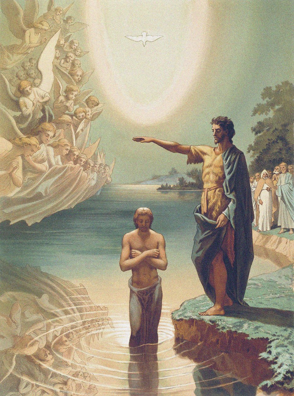 Die Taufe Christi von Grigori Grigorevich Gagarin