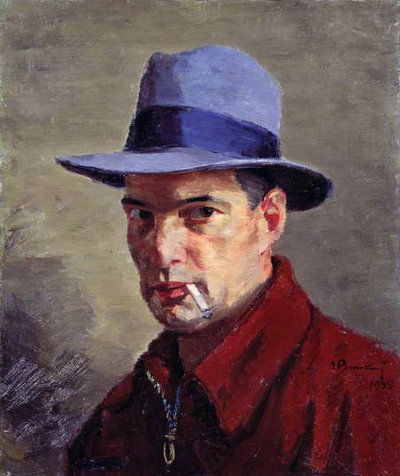 Selbstporträt von Grigory Grigorievich Ryazhsky