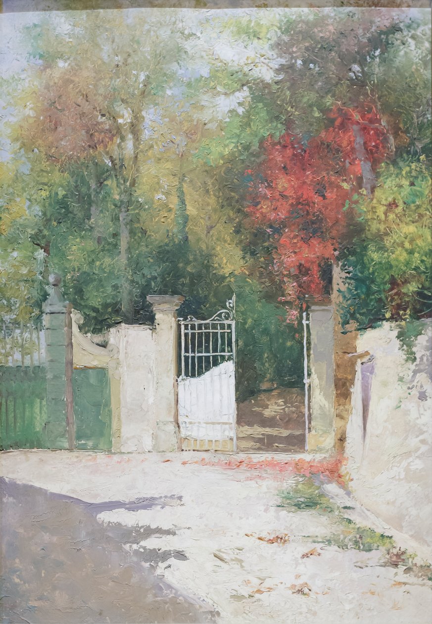 Tore der Villa Pucci in Florenz von Gualtiero Baynes