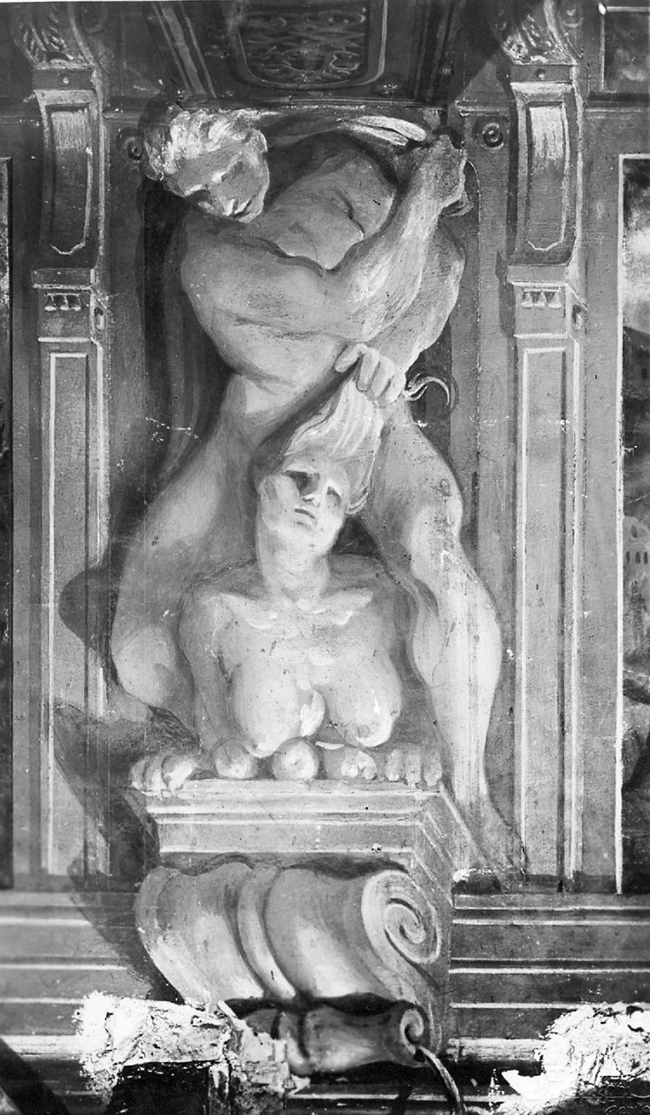 Krieger und Harpyie von Guercino