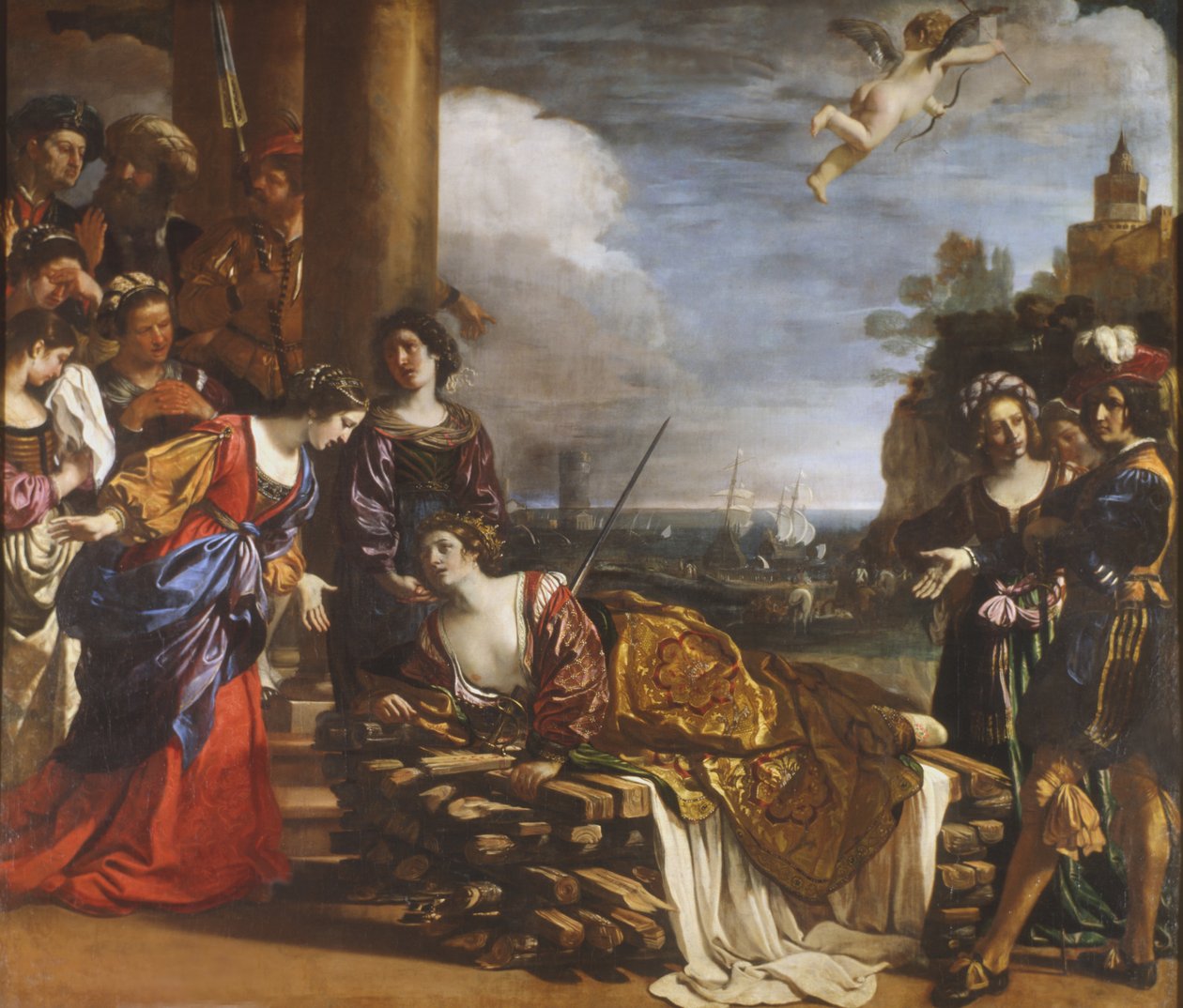 Der Tod der Dido, 1631 von Giovanni Francesco Barbieri