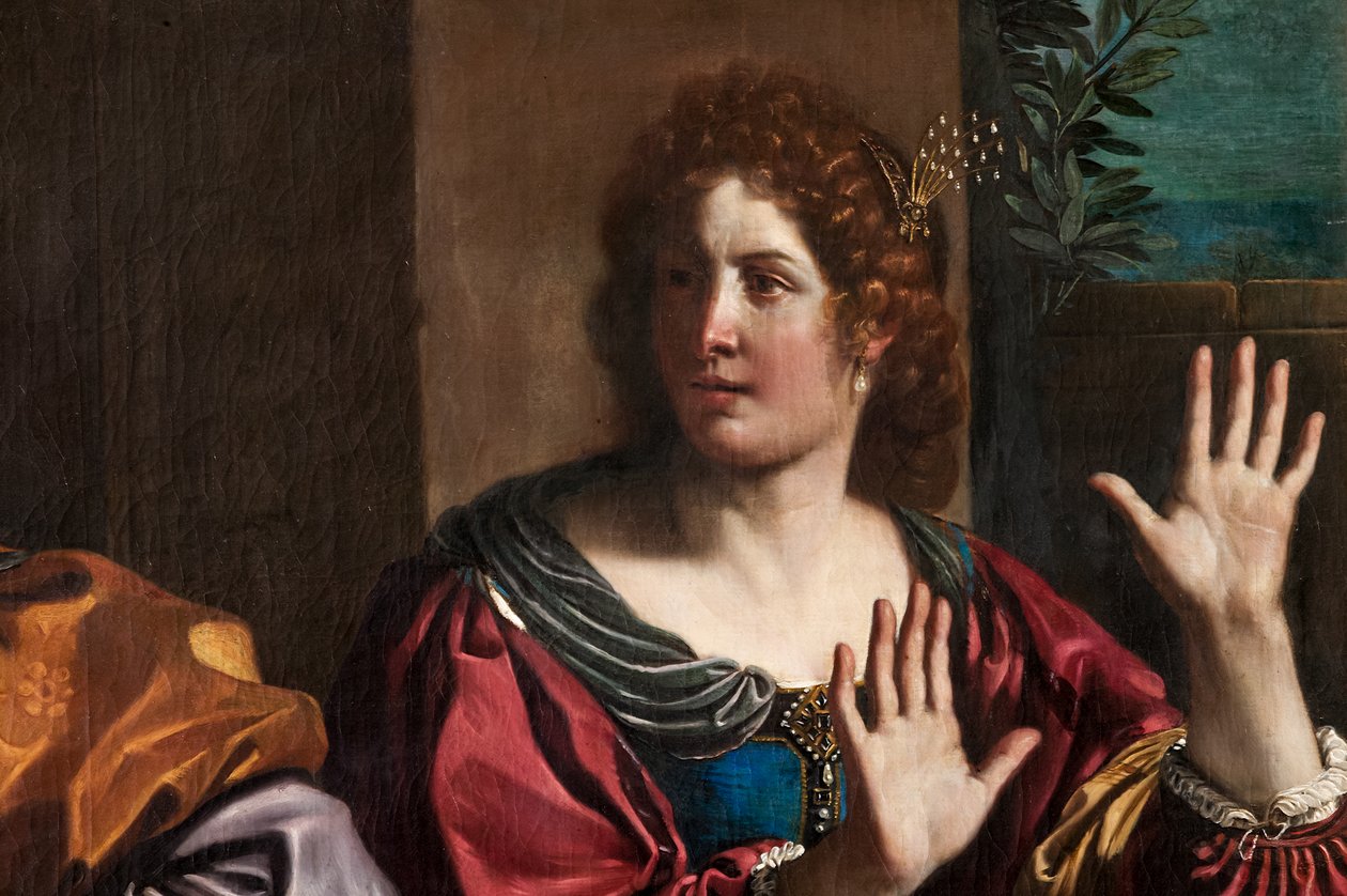 Amnon und Tamar (Detail) von Guercino