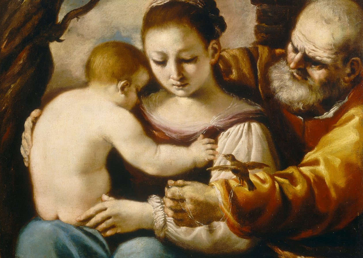 Heilige Familie von Guercino