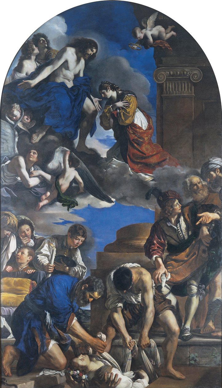 Begräbnis der Heiligen Petronilla von Guercino
