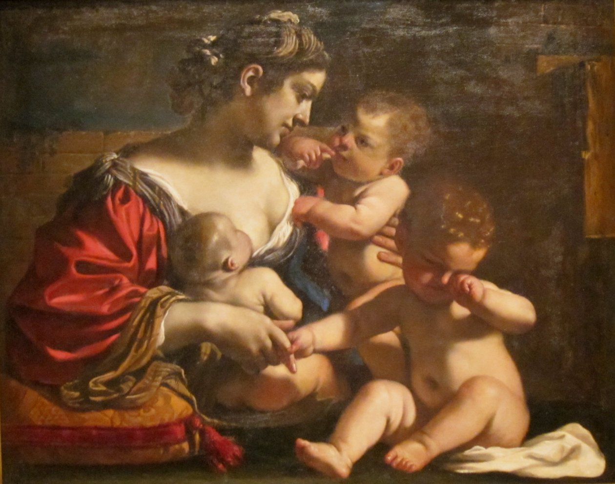 Christliche Nächstenliebe von Guercino
