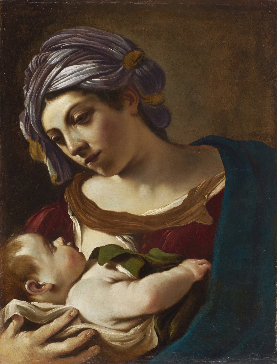 Madonna und Kind von Guercino