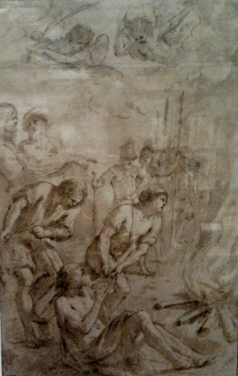 Martyrium des Heiligen Barnabas von Guercino