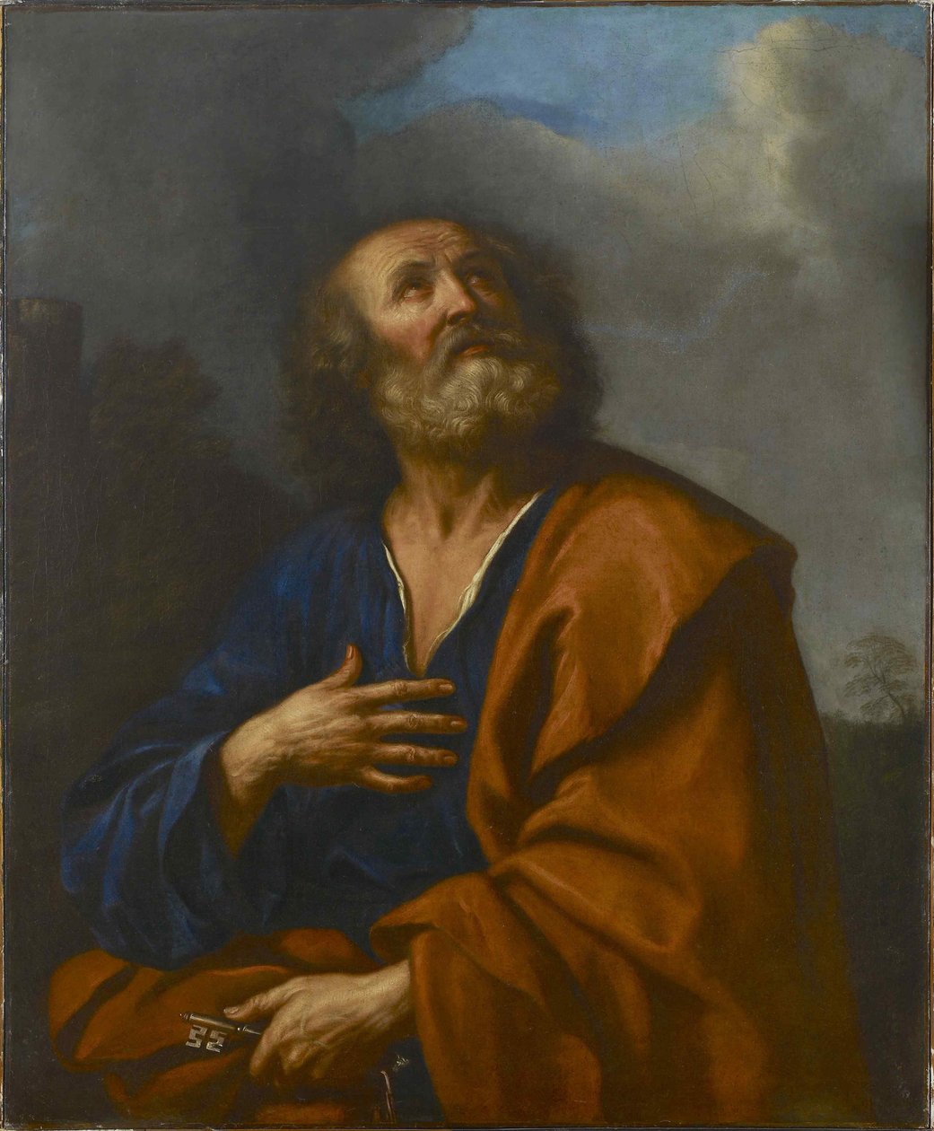 Apostel Petrus von Guercino
