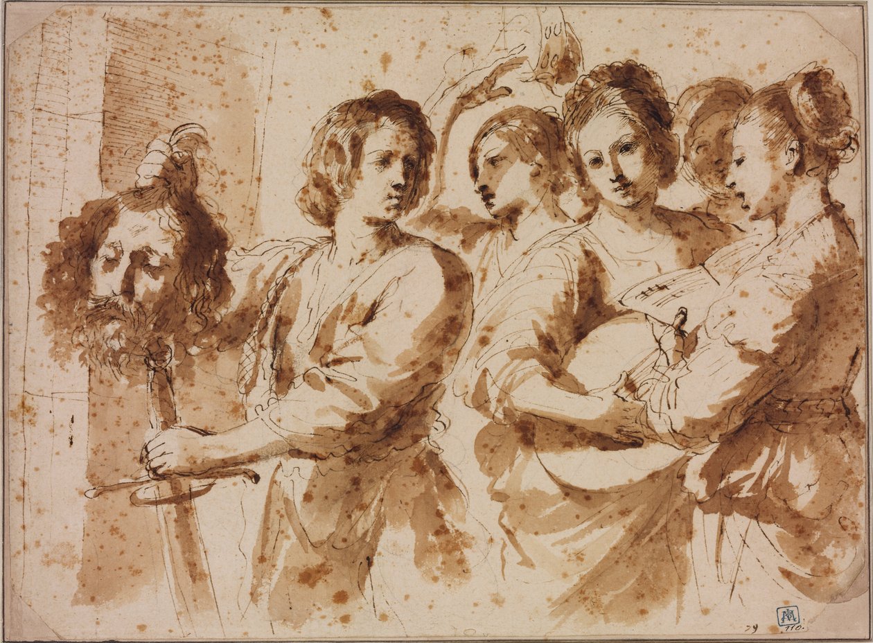 Der Triumph Davids von Guercino