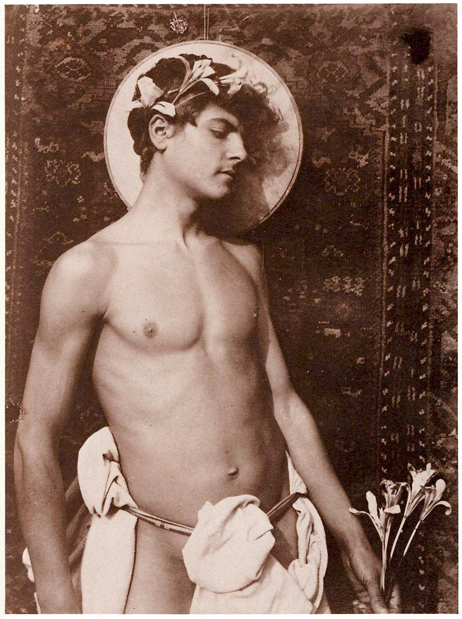 Porträt von Nino Cesarini, ca. 1896 von Guglielmo Plüschow