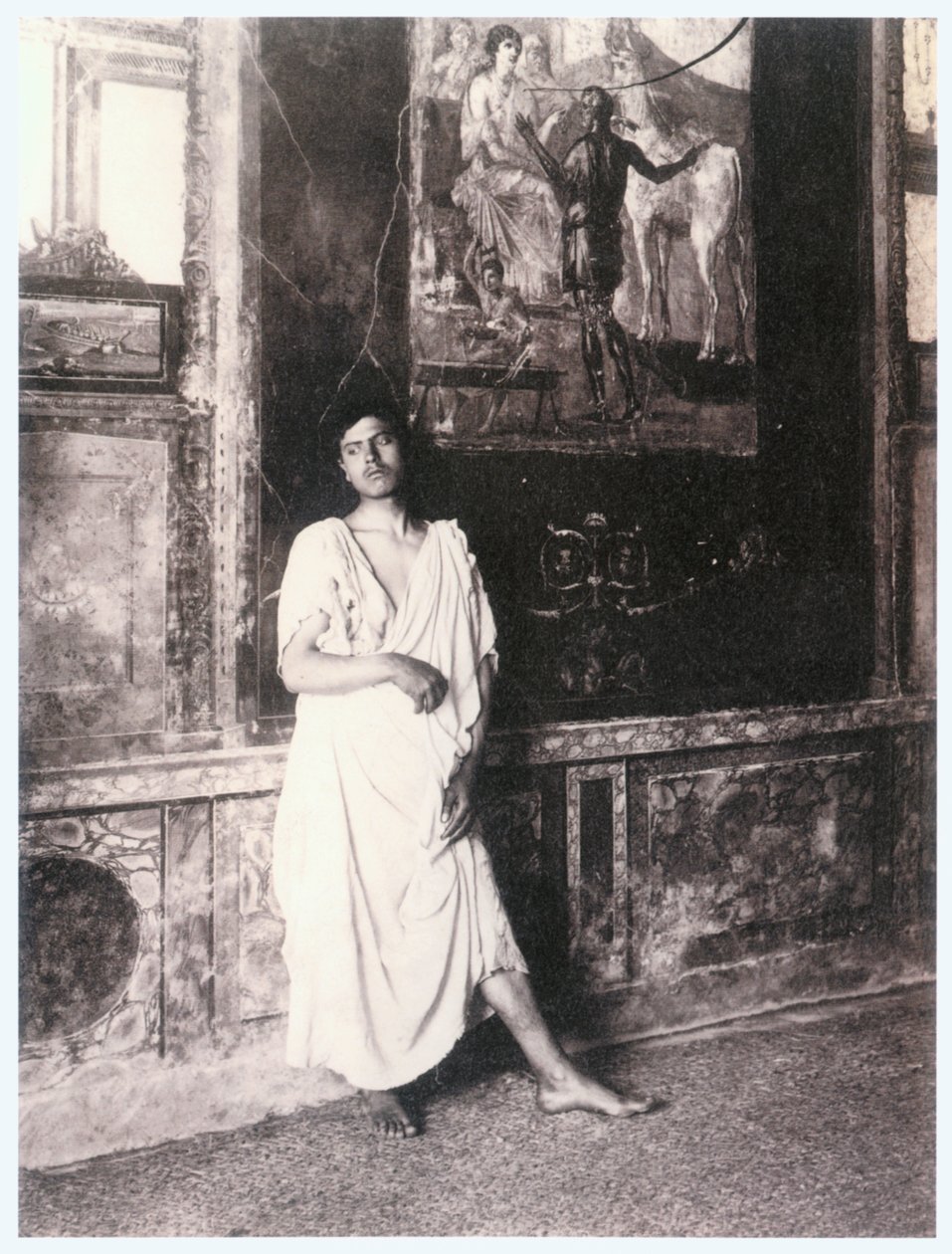 Antikes Grabmal von Guglielmo (1852 1930) Plüschow